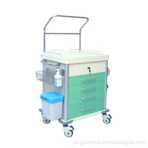 IV treatment trolley, made of EPC steel
